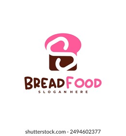 Bread with S logo vector template, Creative Bread logo design concepts