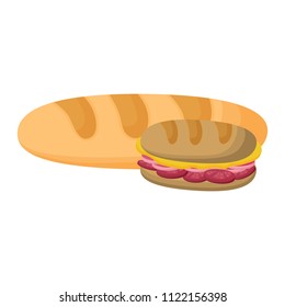 bread and sandwich