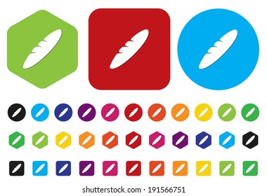 bread sandwich button 