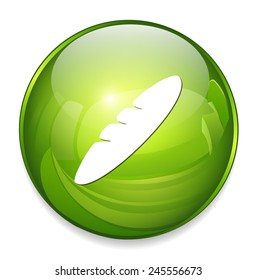 bread sandwich button 