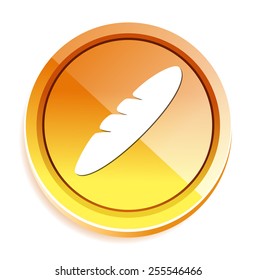 bread sandwich button 