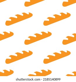 Bread seamless pattern for your background design.