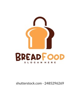 Bread Shop logo vector template, Creative Shop Bread logo design concepts