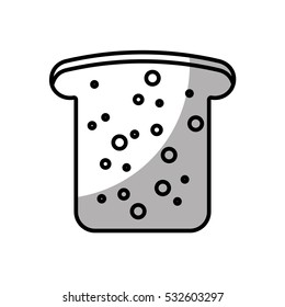 bread slice isolated icon vector illustration design