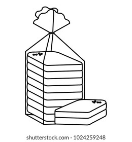 bread sliced bag icon