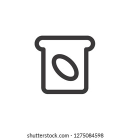 Bread Slices Icon , Breakfast Symbol