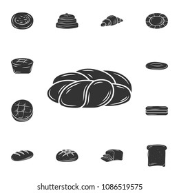 Bread slices icon. Simple element illustration. Bread slices symbol design  from Bakery collection set. Can be used for web and mobile on white background