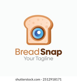Bread Snap Logo Design Template. Good for Business, Agency, Community and Organization