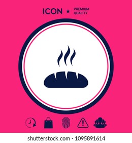 Bread symbol icon