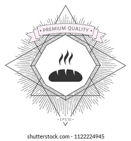 Bread symbol icon