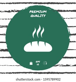 Bread symbol icon. Graphic elements for your design