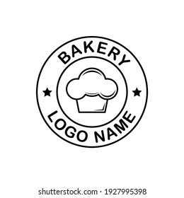 logotipo del esquema del símbolo de pan. con un diseño sencillo. logotipos para panaderías, empresas, cafés y tiendas en línea