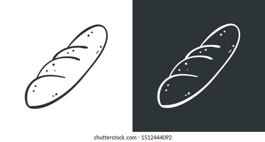 Bread Symbol Sign Icon Vector