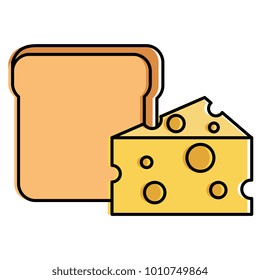 bread toast with cheese
