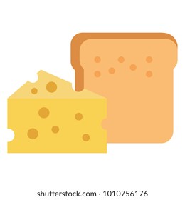 bread toast with cheese