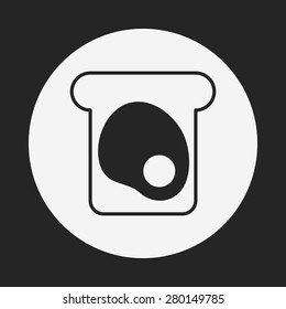 bread toast icon