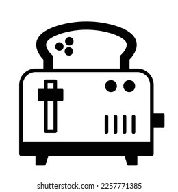 Bread toaster  Vector Icon which can easily modify or edit

