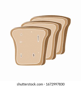 食パン 小麦 のイラスト素材 画像 ベクター画像 Shutterstock