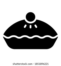 bread vector glyph icon. Modern glyph symbols. Collection of traditional elements.