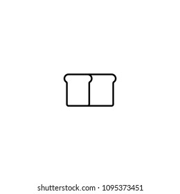 Bread vector icon