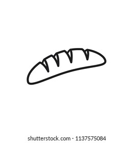 bread vector icon 