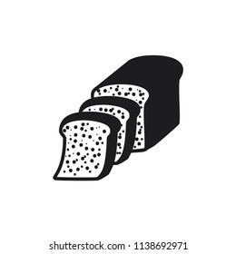 bread vector icon 