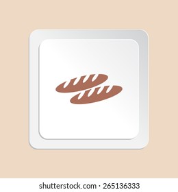 Bread vector icon