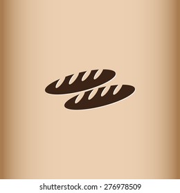 Bread vector icon