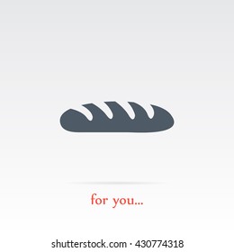 bread vector icon