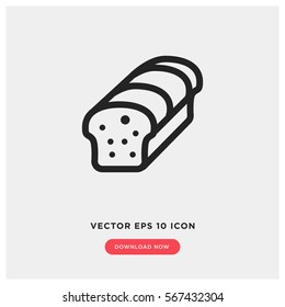 Bread vector icon