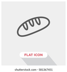 Bread vector icon