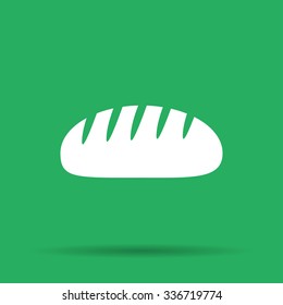 bread vector icon. Design style eps 10