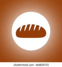 bread vector icon. Design style eps 10