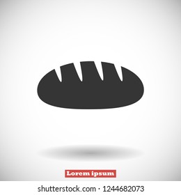 bread vector icon eps 10