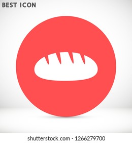 bread vector icon eps 10