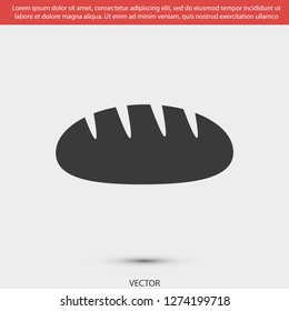 bread vector icon eps 10