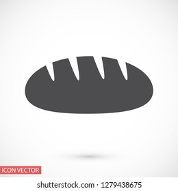 bread vector icon eps 10