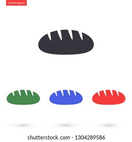 bread vector icon eps 10