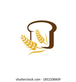 Bread vector icon illustration design