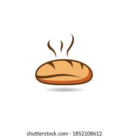 Bread vector icon illustration design