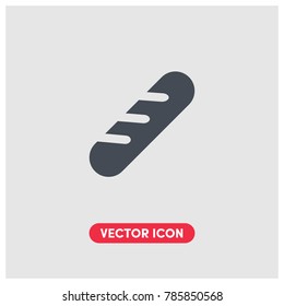 Bread Vector Icon Illustration For Web And Mobile Application Isolated On Light Backround.Premium Quality.