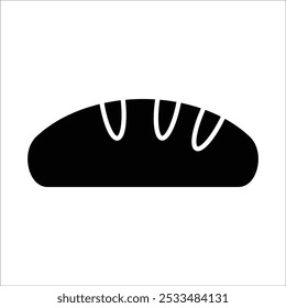 bread vector icon line template
