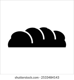 bread vector icon line template