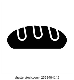 bread vector icon line template