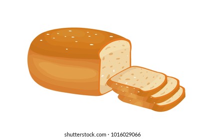 bread vector illustration