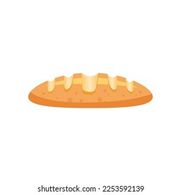 Bread vector illustration, bread flat icon