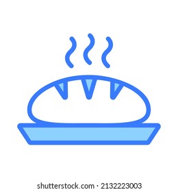 bread vector Line Icon. Simple Creative vector Line Icon