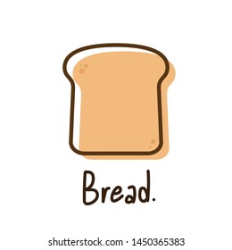 Bread vector. bread symbol. wallpaper. free space for text. bread logo design. Bread toast for sandwich.