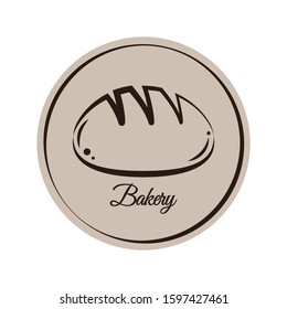 Bread vector. bread symbol. wallpaper. free space for text. bread logo design.