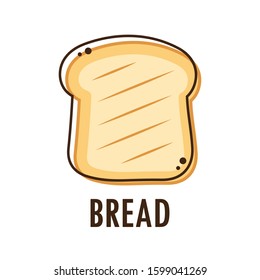 Bread vector. bread symbol. wallpaper. free space for text. bread logo design. Bread toast for sandwich.